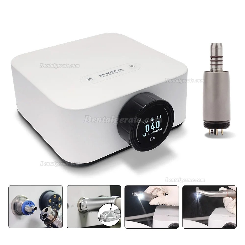 THREEH EA-MOTOR Tragbarer Dental LED B&uuml;rstenloser Mikromotor, 60 W